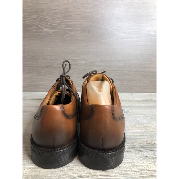 Cole Haan Grand 360 Oxford Cap Toe Leather British Tan Brown Bedford C40255 Sz 8 main image 12